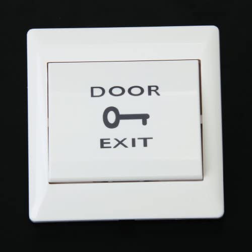 PC Fireproof Plastic Door Exit Push Release Button Switch for Electric Access Control