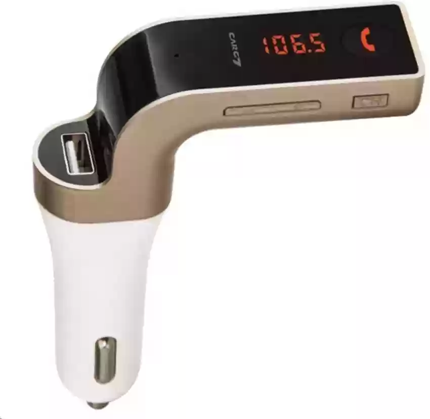 CARG7 Car Bluetooth Device with FM Player, Car Charger, MP3 Player, FM Transmitter, USB Cable