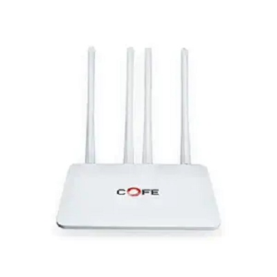 Cofe Cf-05-Ct04 | Wi-Fi 6 4G Sim Single_Band Vpn Router | Speed Upto 300 Mbps | Ai Based Auto-Switching | Supports Type-C Internet & Power| 4 Antenna | Can Connect 32+ Devices
