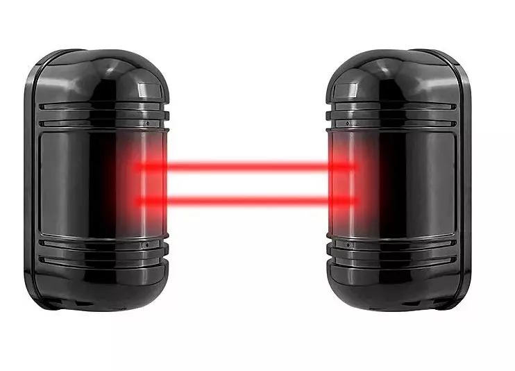 Dual Beam Outdoor 100m Security Laser Double IR Infrared Barrier Detector ABT-100