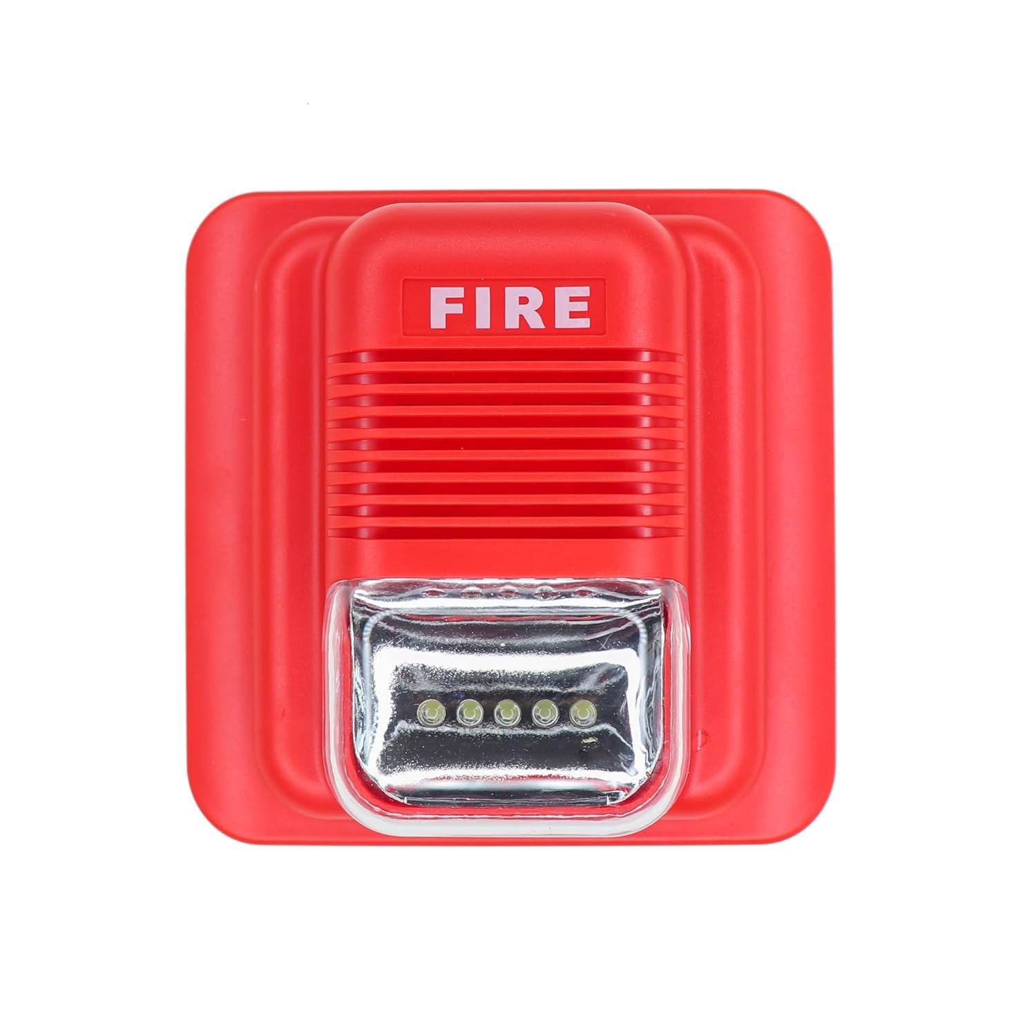 Fire Alarm Warning Strobe Siren| Fire Security Service| Fire Alarm Siren |Horn Sound & Strobe Alert Security System for Home Office Hotel Restaurant