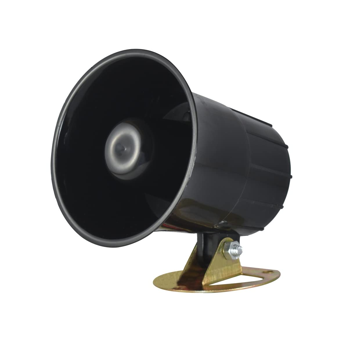 CAP123, 12V DC -115 dB ABS Hooter Alarm for Security, Loud Sound