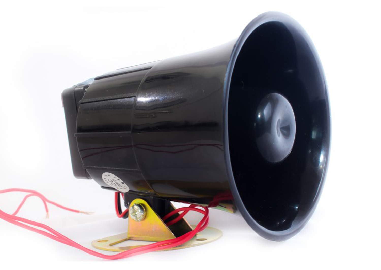 Quick Sense (Qs-H1) Plastic 220v AC High power Hooter Security Alarm for Securities, Loud Sound 200mtr Police Tone Sound