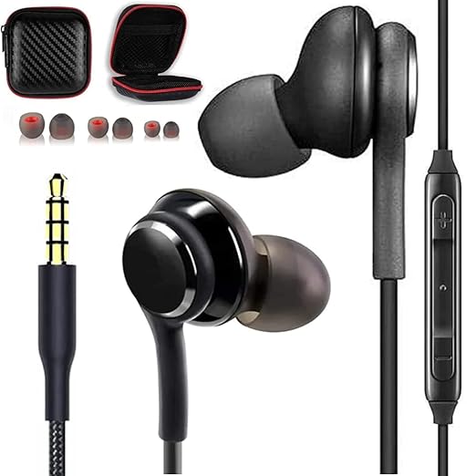 Earphones for Samsung Earbuds Galaxy Wired Ear Buds with Microphone Headphones s7
