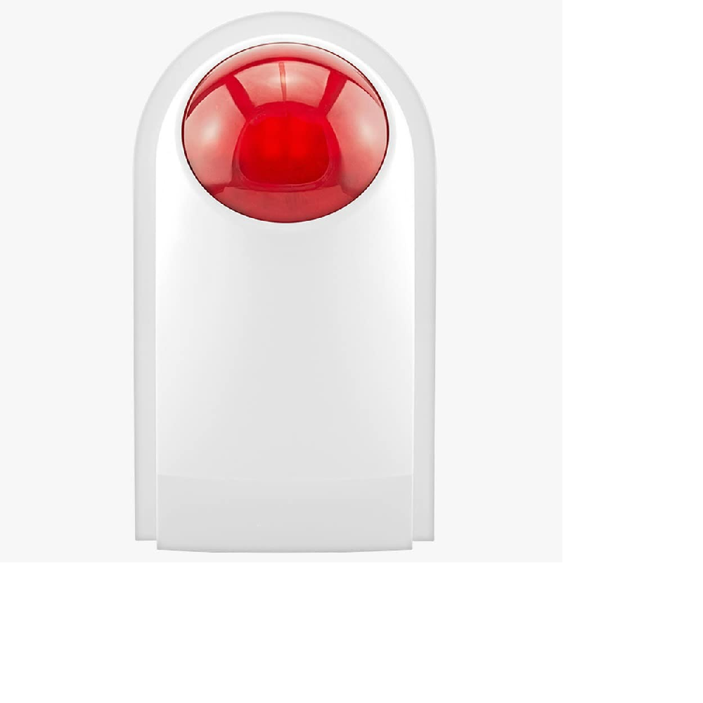 Wireless (433MHz, not WiFi) Outdoor Siren, Works in Pair with Dual Band Full Touch Screen