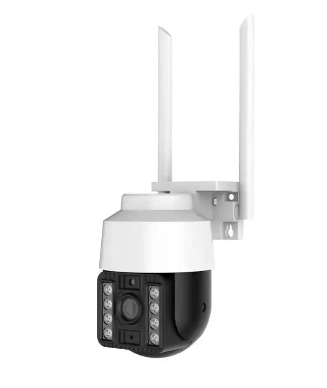 Smart Dome Camera 4G - 2MP Full HD 1080P, IP66 Waterproof, Motion Detection, Colorful Night Vision, 2 Way Audio, Wide Viewing Angle, CCTV Camera