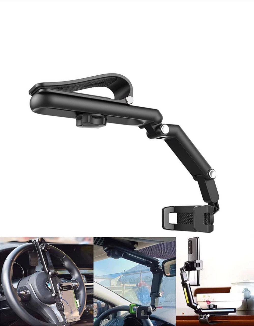 Sun Visor Phone Holder for Car Multifunctional Mount Phone
