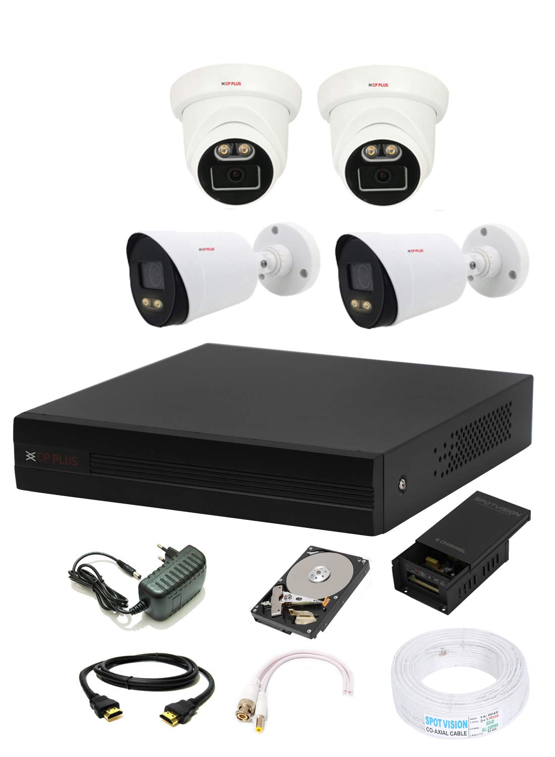 Wired 1080p HD 2.4MP Security Camera
